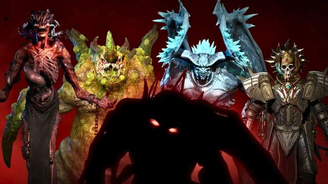 All bosses in the end game of season 2 of diablo 4