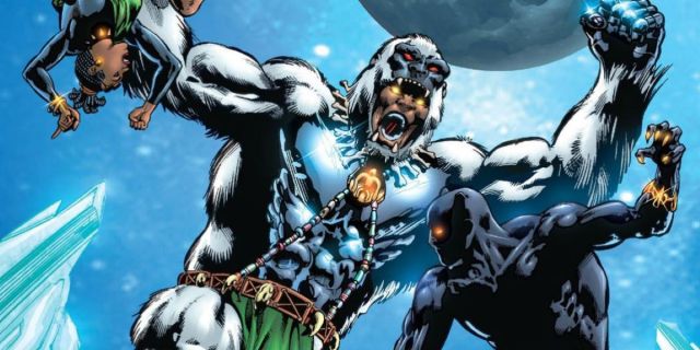M'baku in the comics, fighting Black Panther