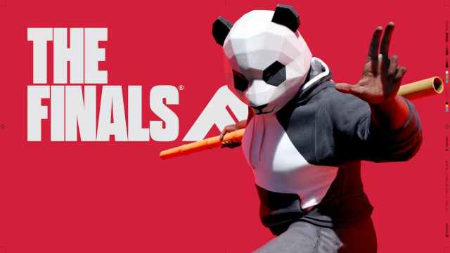 THE FINALS logo with a contestant in a panda outfit