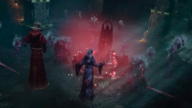 Lord Zir summoning vampire spawn in Diablo 4 season 2